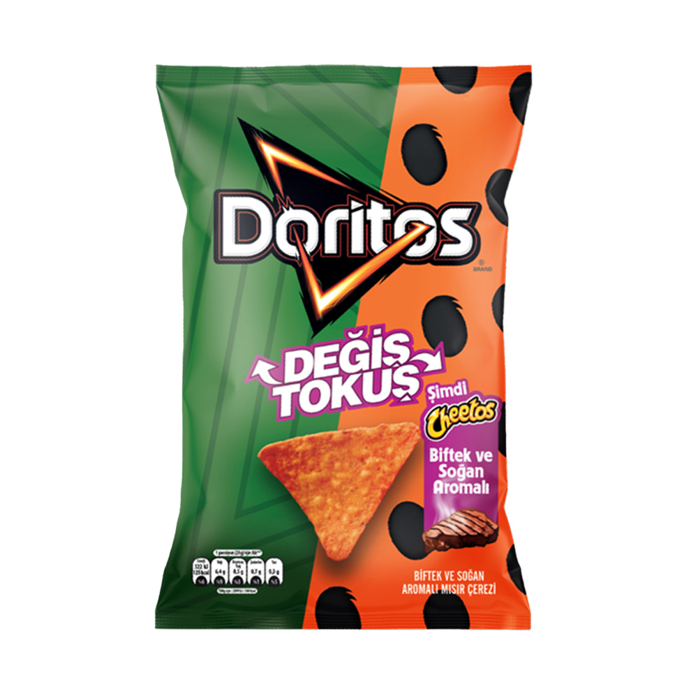 Doritos Cheetos Biftek Degis Tokus Super Boy Cips 115 G