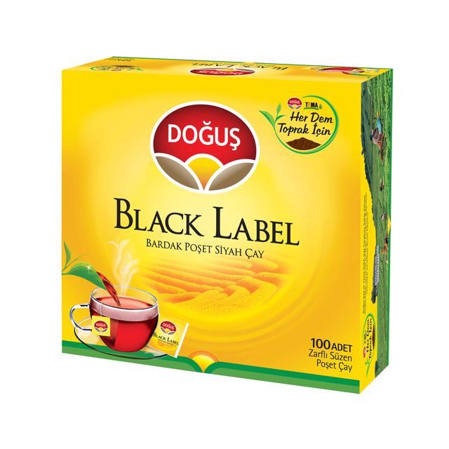 Dogus Black Label Bardak Cay 100lu 200 Gr