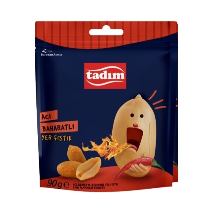 Tadım Yer Fıstığı Acı Soslu 90 Gr